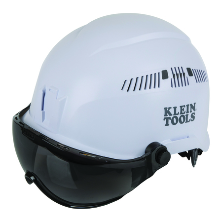 KLEIN TOOLS Safety Helmet Visor, Gray Tinted VISORGRAY